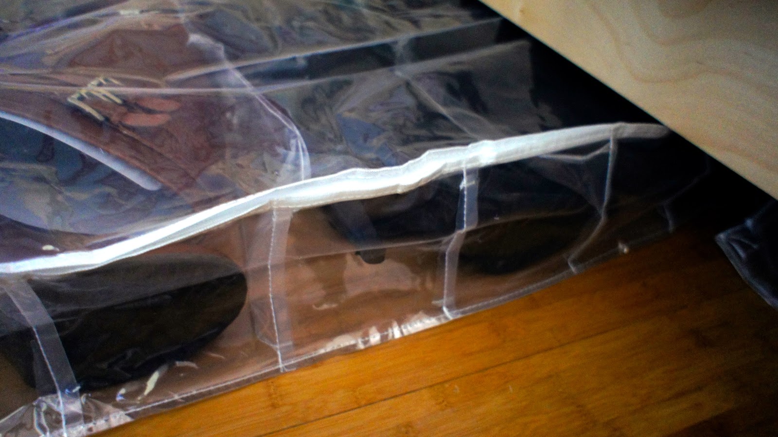 Food. Fashion. Home. DIY Under Bed Boot (or shoe) Storage