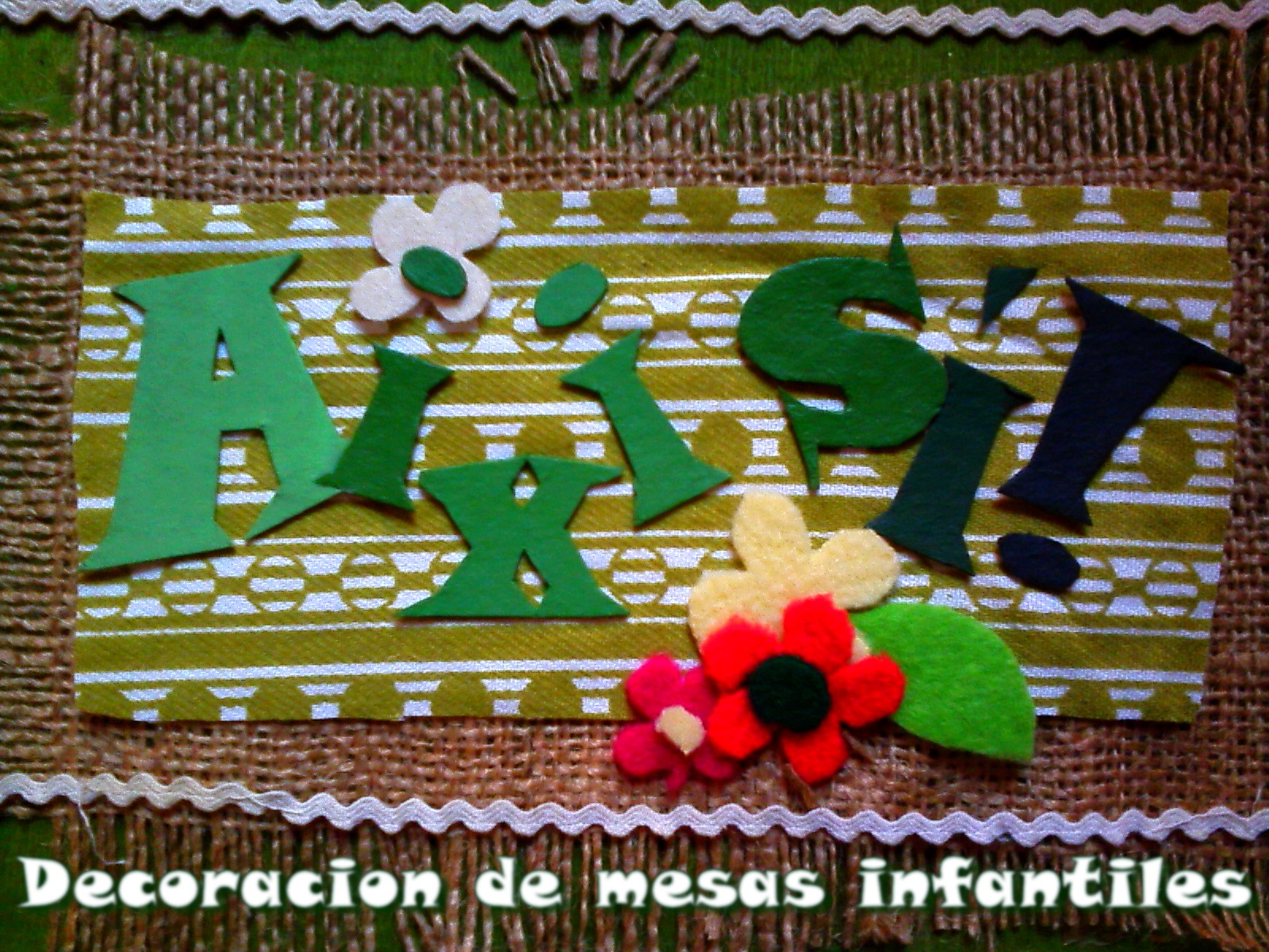 Aixisi Decoración de mesas dulces