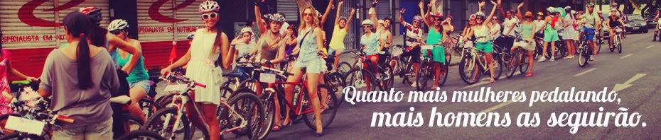 Mulheres que pedalam