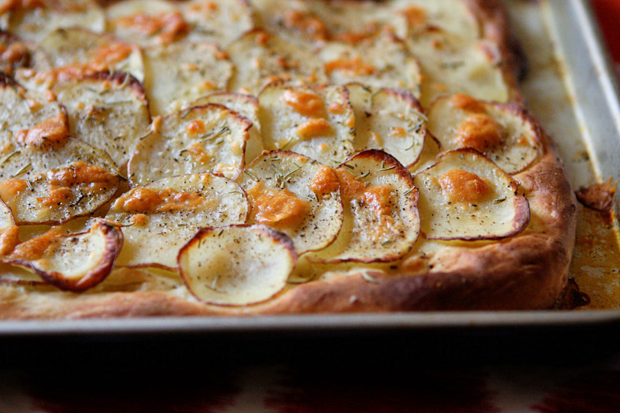 Potato Rosemary Pizza