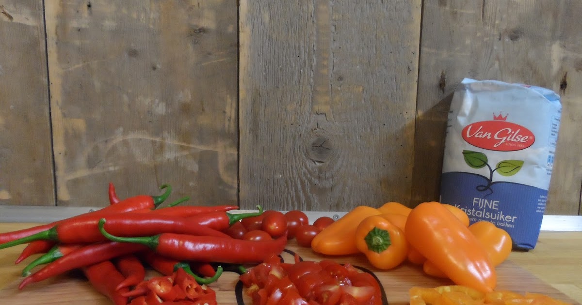 Westlandpeppers Peper jam met snackpaprika's en snacktomaten
