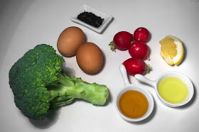 Ensalada de brócoli - ingredientes