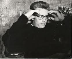 All about eyes and cool people in glasses: James Dean King of Super Cool