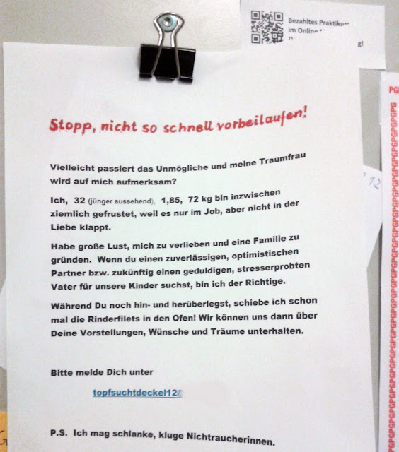 Topf Sucht Deckel Notes Of Berlin