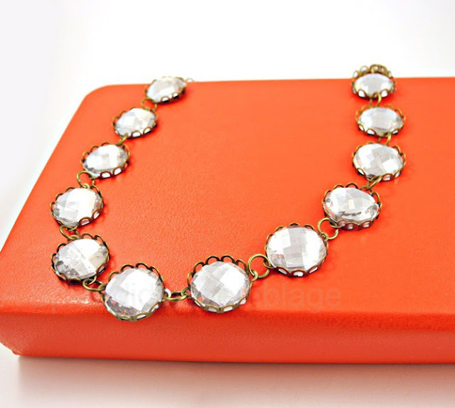 J.Crew Inspired Crystal Necklace