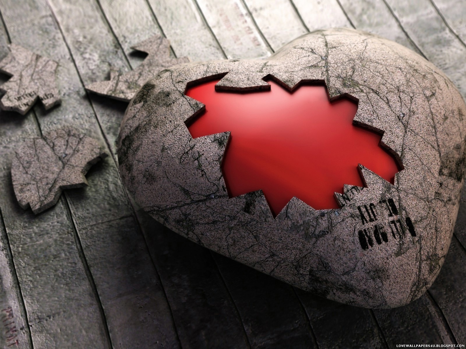 Heart Puzzle | Love Wallpapers | Romantic Wallpapers - Stock Photos