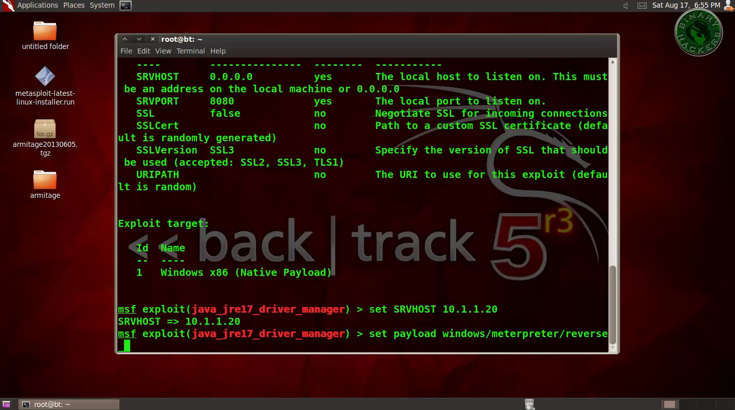 JAVA Exploit Hacking binary hackers