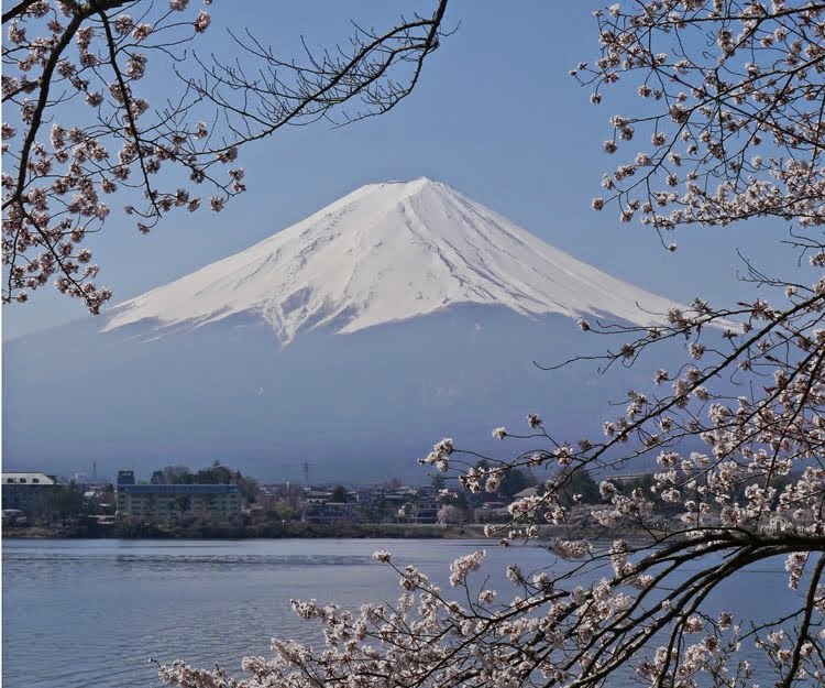 Mt Fuji on a clear day
