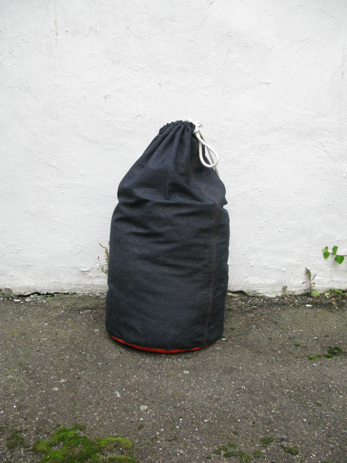 After the Denim Crafts Selvage Denim Laundry Bag