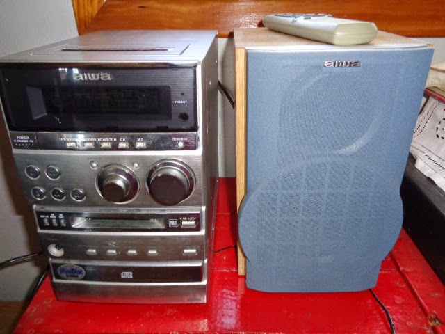 aiwa stereo speakers
