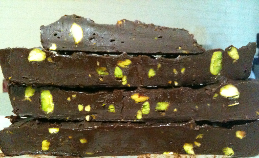 Sia's Cooking Blog Nigella Chocolate Pistachio Fudge Recipe