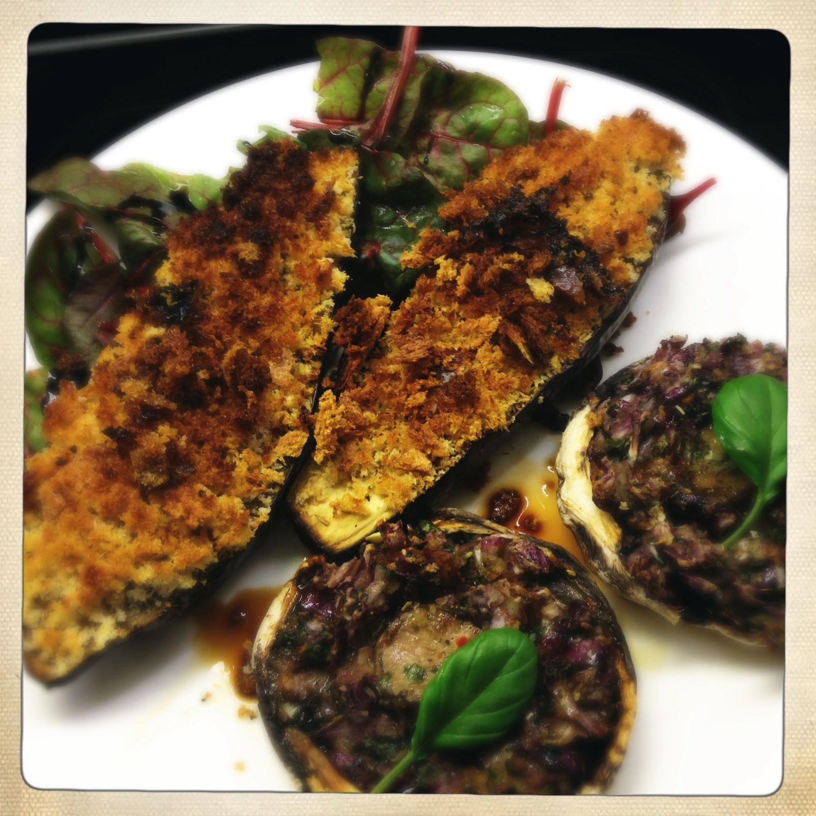 Slice Of Slim SOMETHING FOR NOTHING Roasted Red Onion & Basil Mushrooms