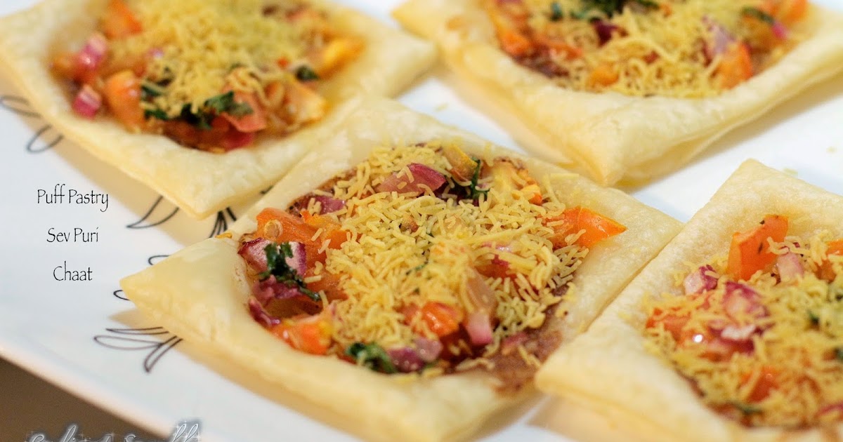 Sneha's World of Food, Photography & Fun! Pastry Sev Puri Chaat