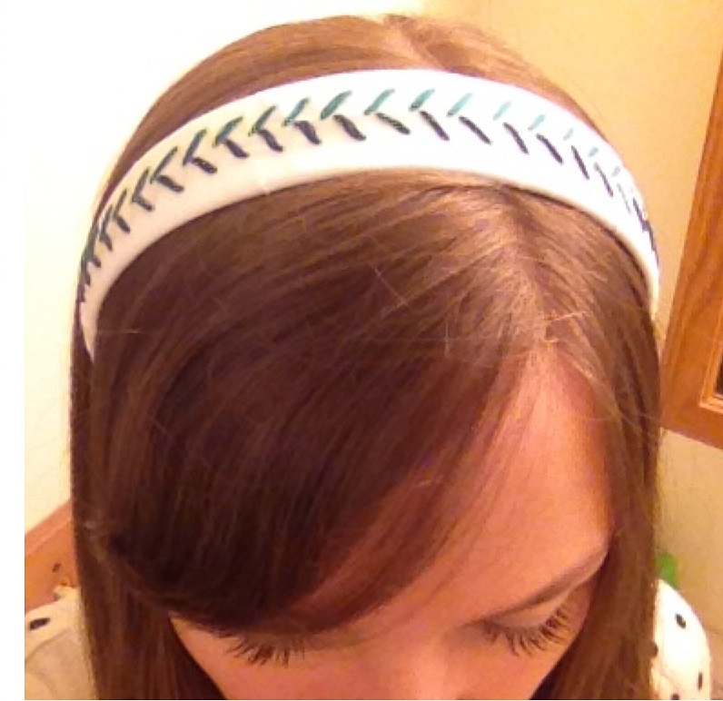 PostGrad Crafting BaseballInspired Headband Upgrade