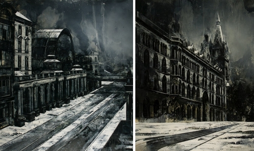 00-Mark-Thompson-Austere-and-Desolate-Cityscapes-Paintings-www-designstack-co
