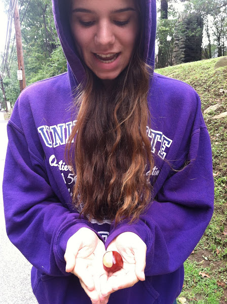 Thats my roommate Grace...with her conker
