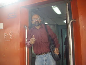 On the "Mumbai Rajdhani Express" at Mumbai Central  station.(Wednesday 2-11-2011).