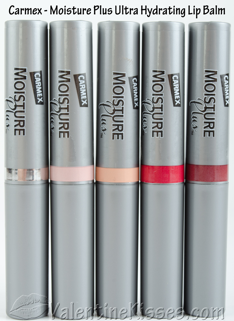 Valentine Kisses Carmex Moisture Plus Ultra Hydrating Lip Balm Clear