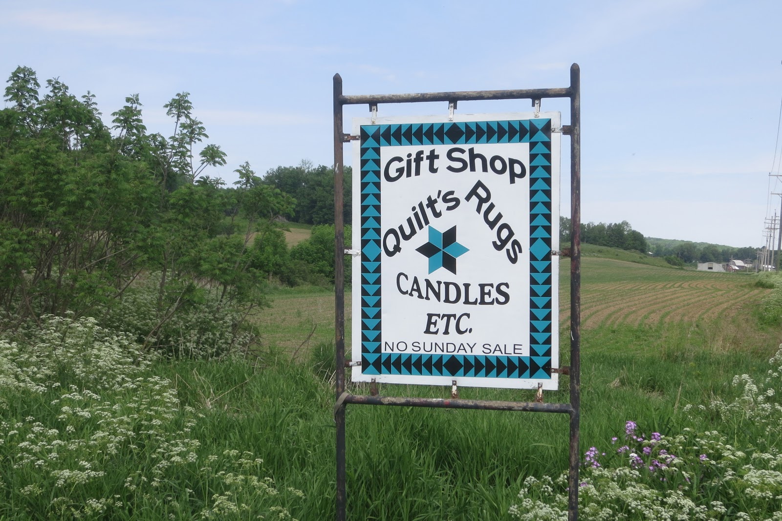 Amish Quilt Shop in Cherry Creek, NY Chautauqua County. Tom The