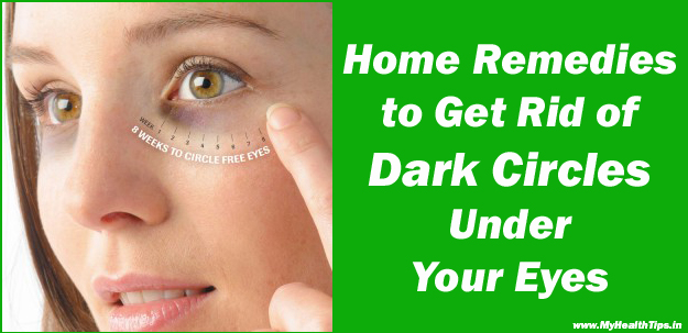 Natural Ways To Get Rid Of Dark Circles Under Your Eyes
