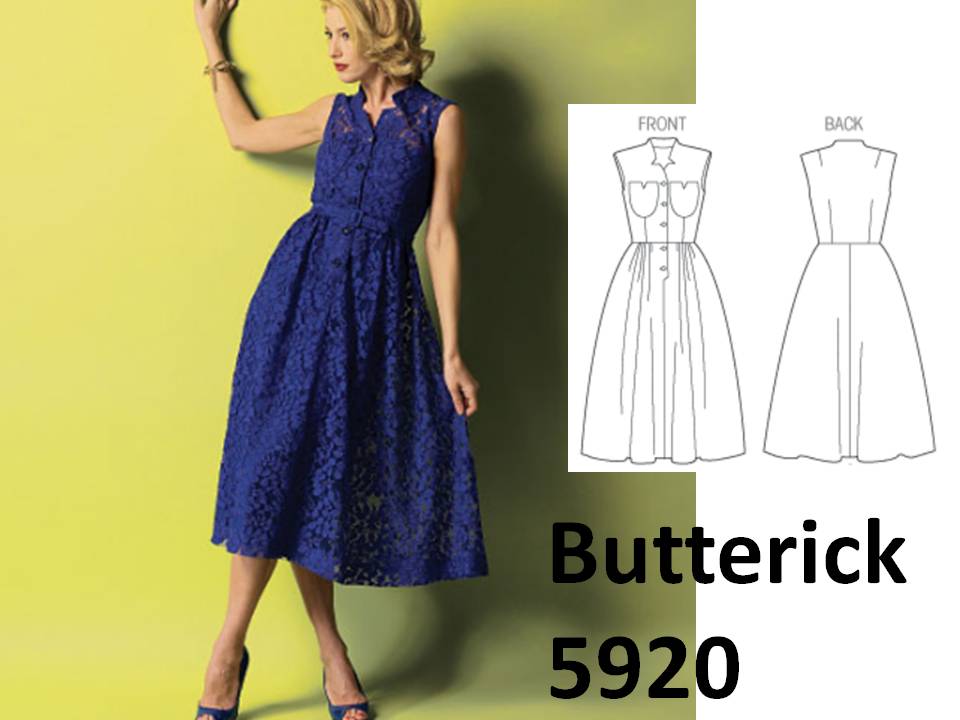 Cute Vintage Dress Pattern