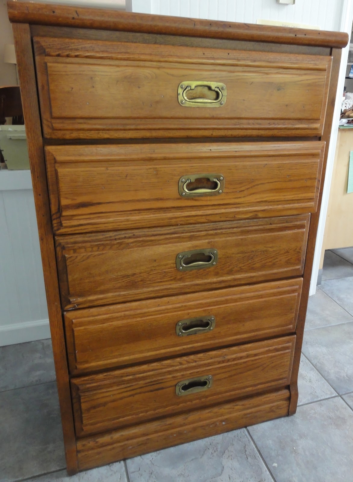 Ship Shape Dresser Before After Finding Silver Pennies