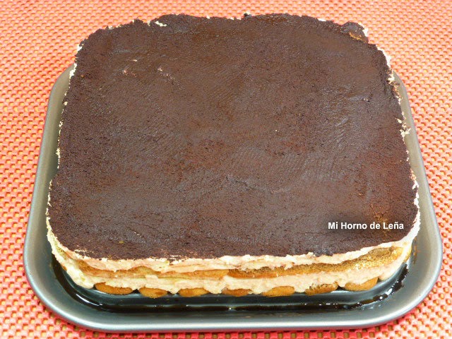 Tarta tiramisú. Receta paso a paso.