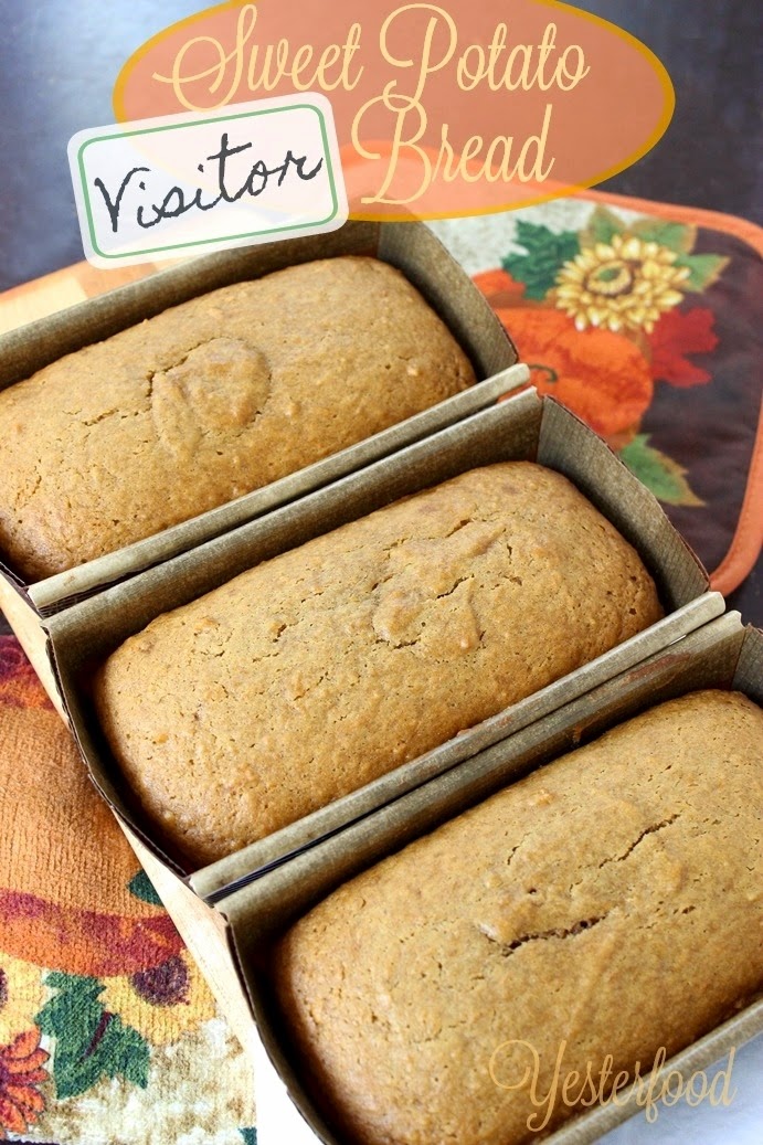 Yesterfood Sweet Potato Visitor Bread