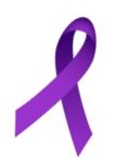 Ruban violet, symbole de la lutte contre la maltraitance