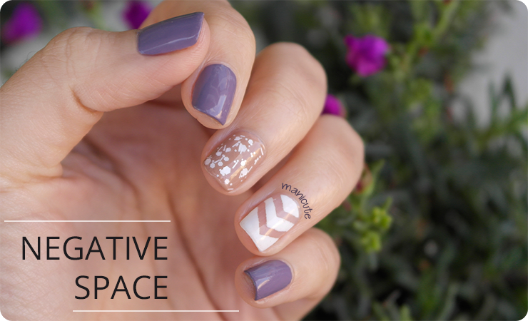 White and Clear Negative Space Nail Design for Summer - wide 1