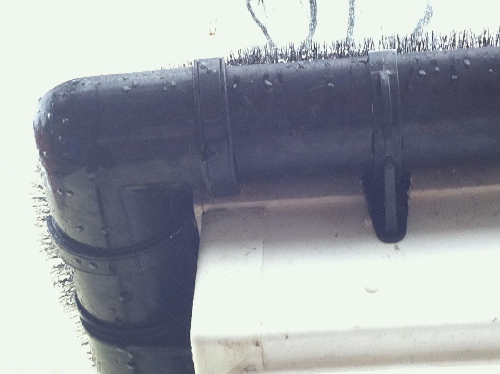 mending things Fixing a leaking gutter