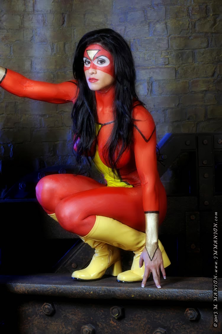 Bodypainting - Spider-Woman - Felicia Romero Bodypainting - Spider-Woman - Felicia Romero
