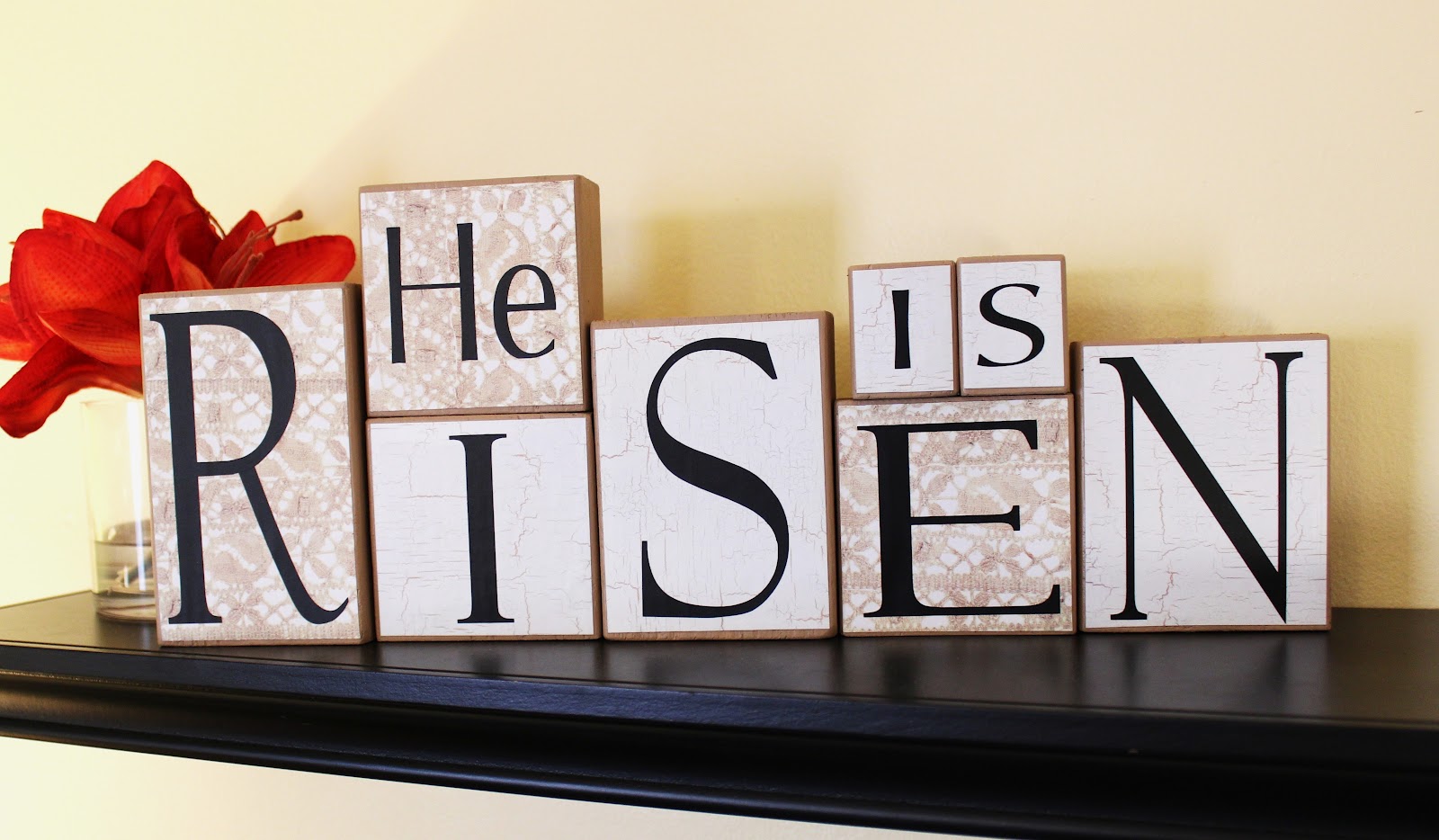 Bethany's Creative Pursuits He is Risen Blocks