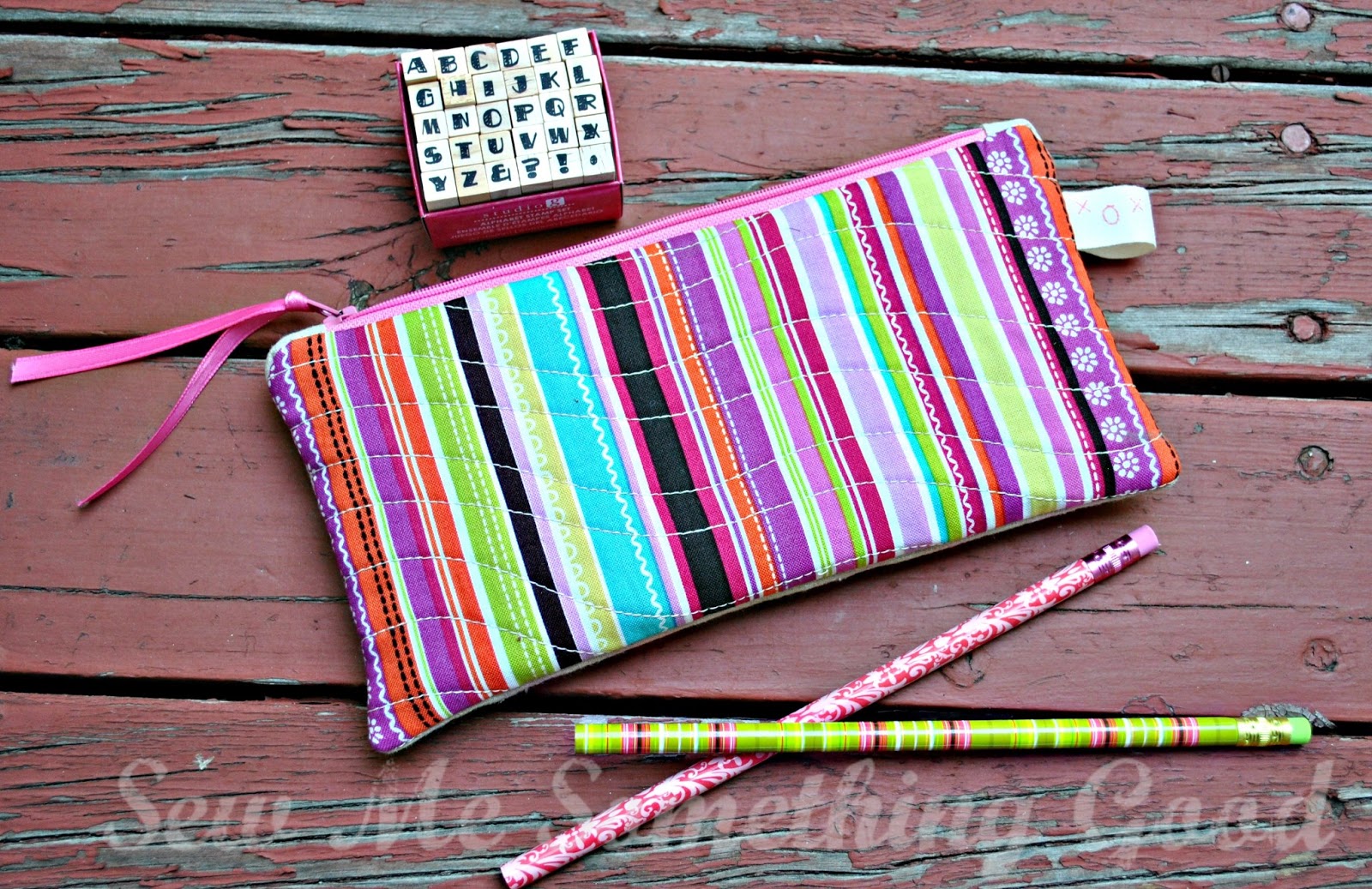 Sew Me Something Good Patchwork, Please! PaperPieced Pencil Case...