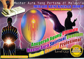 Anugerah Agung Ultimate Master Aura Spiritual Quantum Esoterik Healing Profesional Tahun 2011
