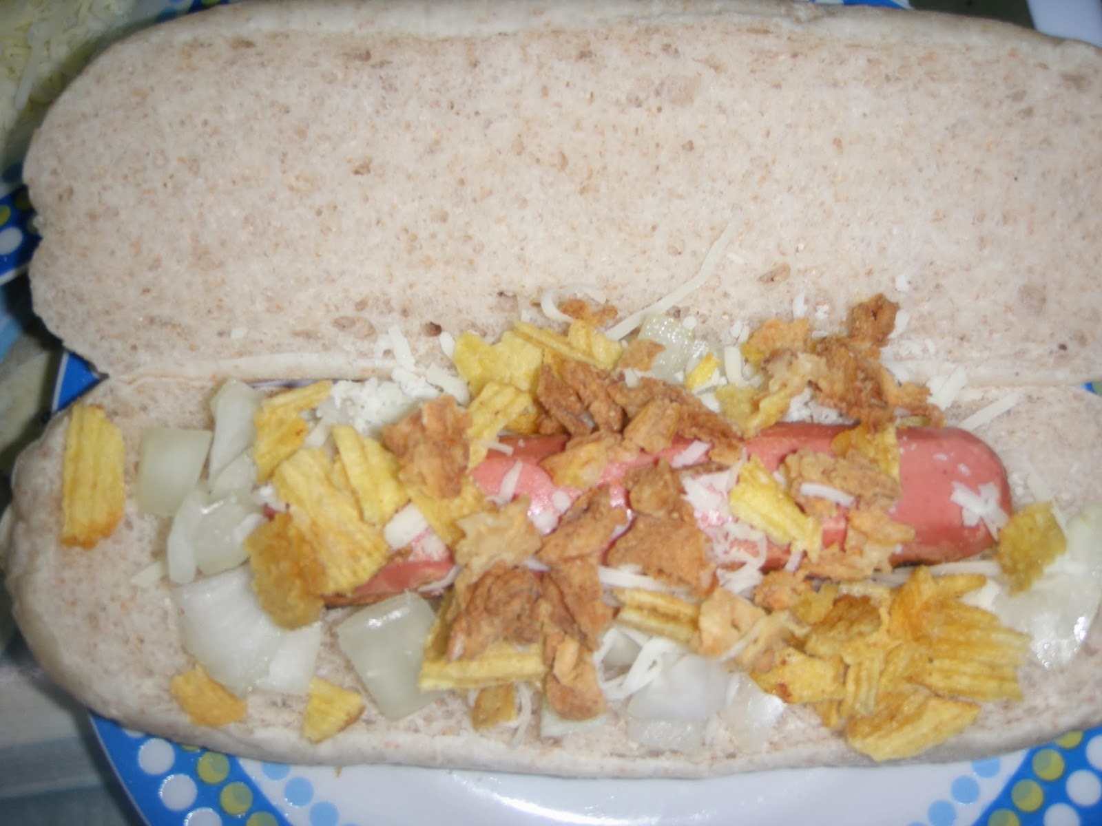 Bolboretas no bandullo Hot Dog venezolano