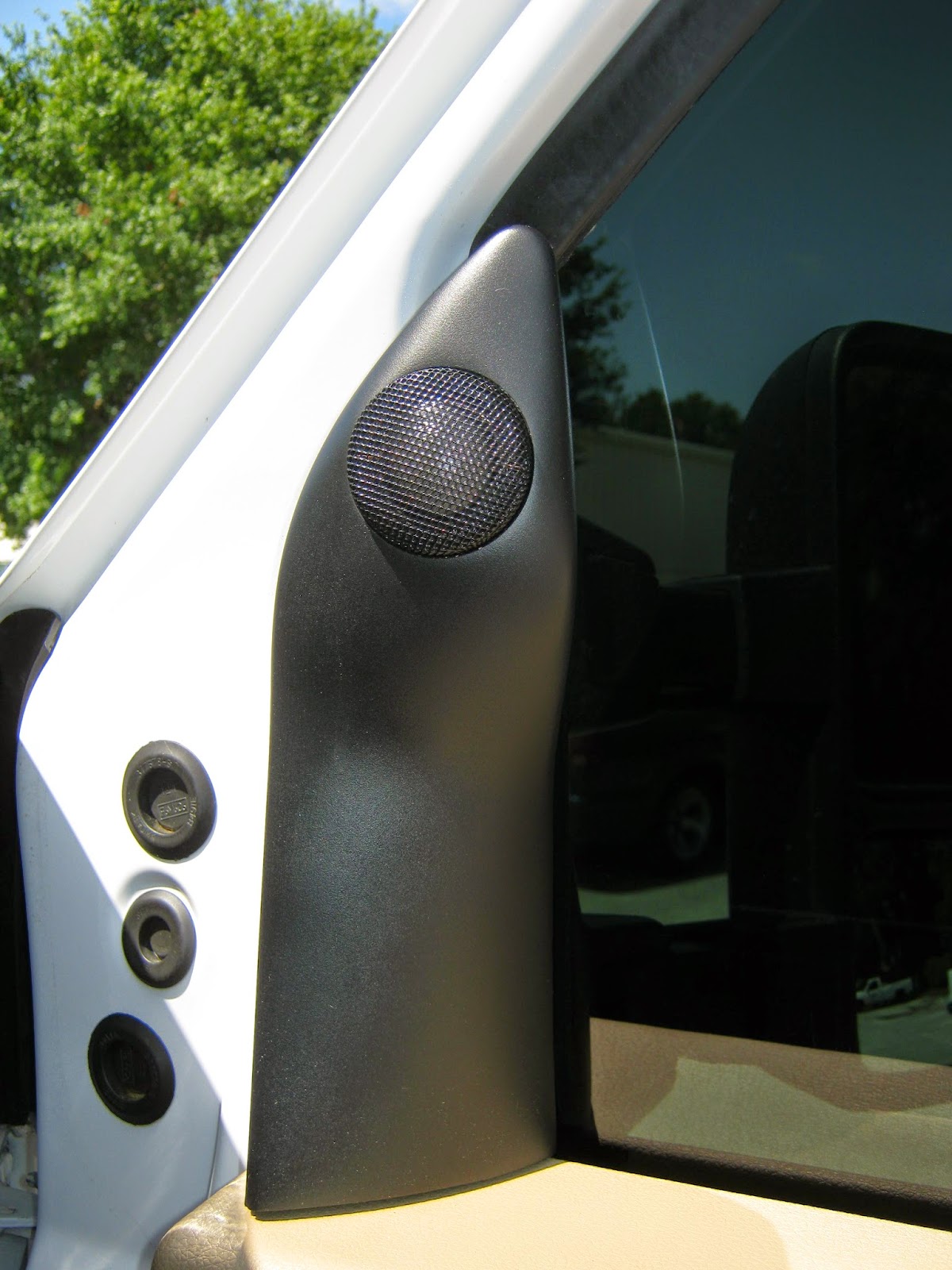 ford f250 tweeter pods