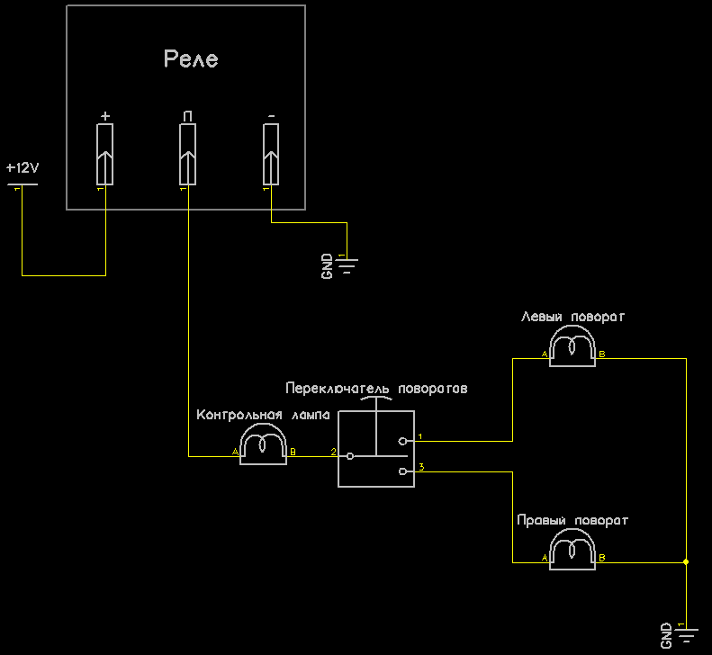 схема днепр сигнализация