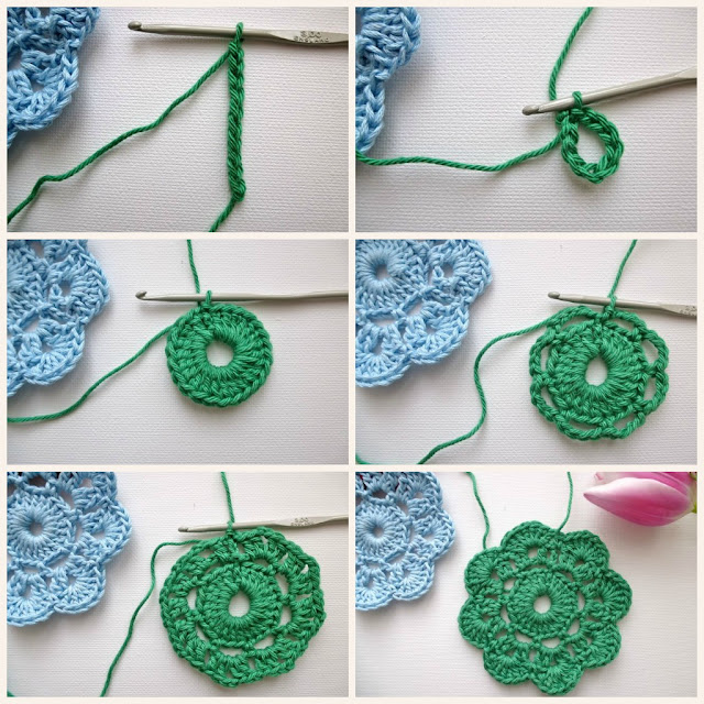 My Rose Valley: The Maybelle Crochet Flower