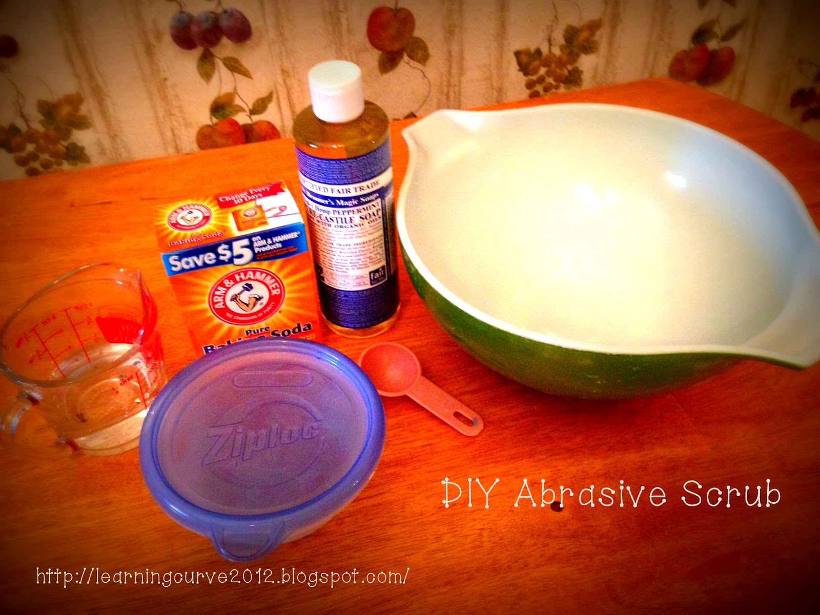 DIY Abrasive Scrub