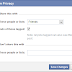 Disable Facebook Graph Search Privacy Settings