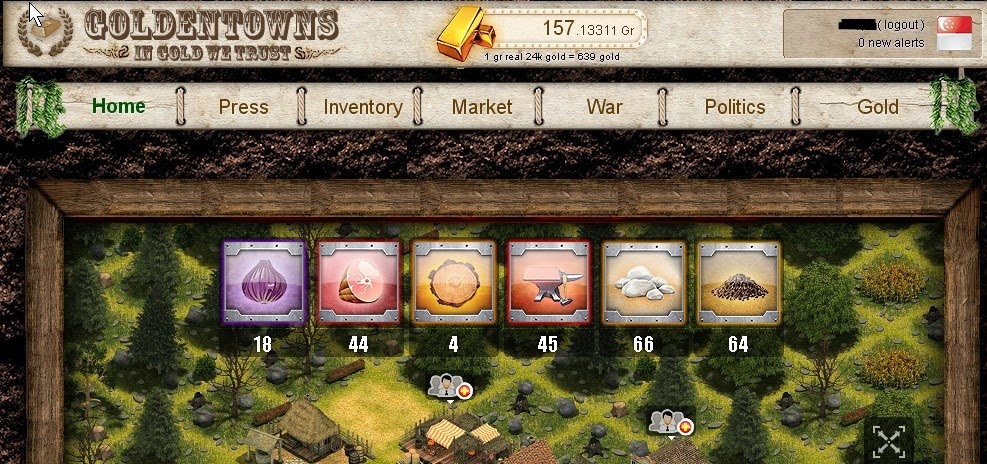 Play Golden Town Fun Free Game Online with real gold