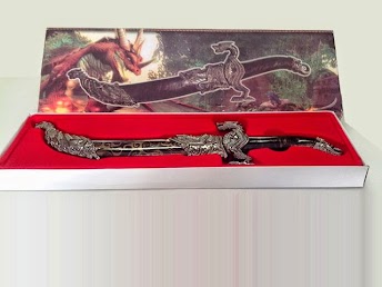 Espada Adaga Dragão Oriental - Caixa Original - Frete Grátis