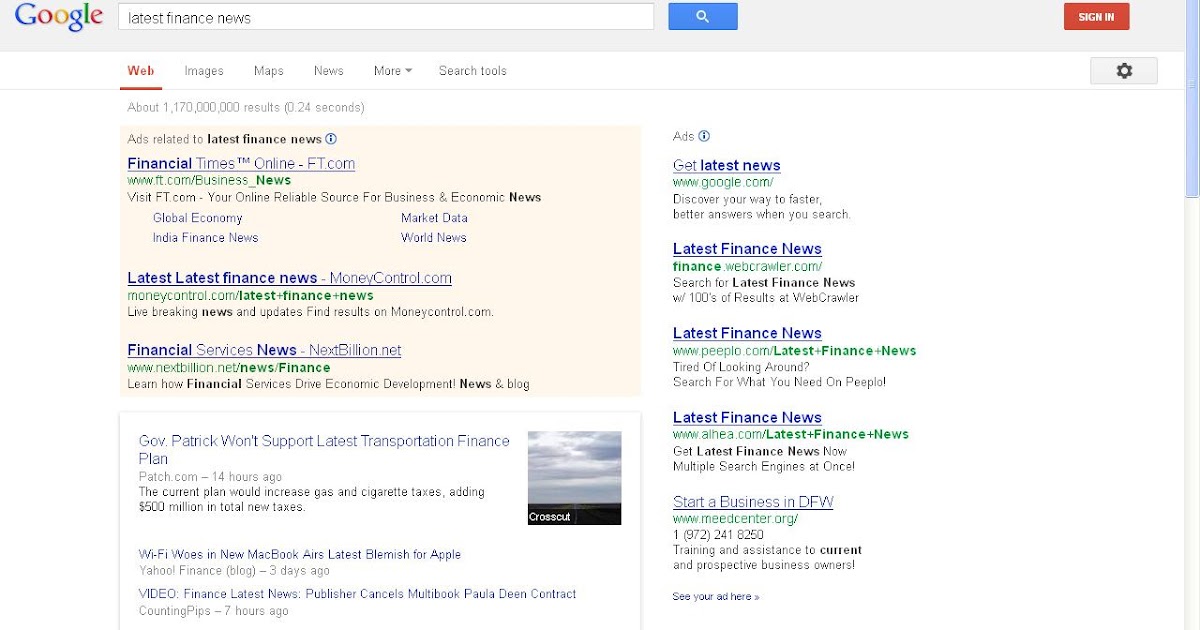 Google Testing New Layout For Homepage News