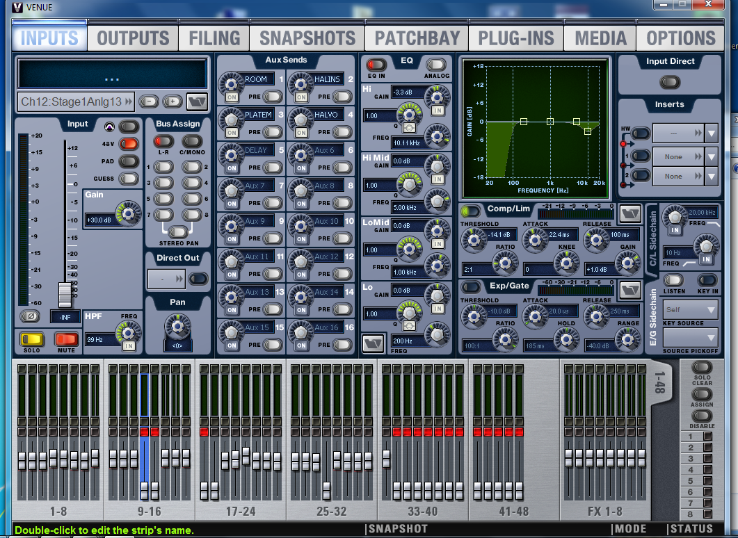 Titio e os bastidores de um show.: Venue S3L – Primeiro contato.