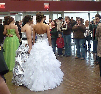 prom meandering chaotic gathered convention parents bit inside center