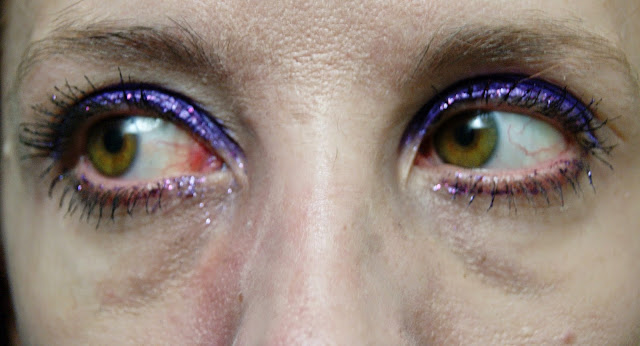 Revlon PhotoReady Eye Art Lid + Line+ Lash in Lilac Luster and Topaz Twinkle, review, beauty, eyeliner, eyeshadow, holiday, look, toronto,ontario, canada, thepurplescarf, melanieps