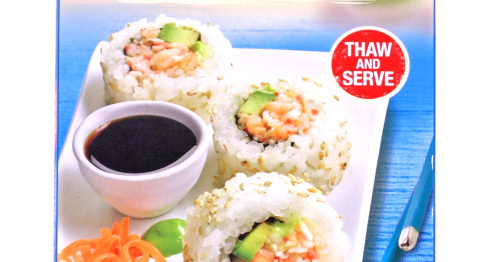 Sometimes Foodie Fusia Frozen Shrimp & Avocado Rolls Aldi