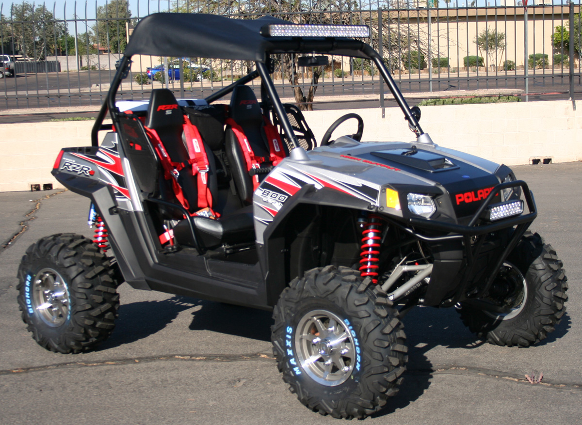 Fit All Polaris RZR 570//800//900 Bed Quick Install 1/'/' Combo Knob Tie Down Anchor