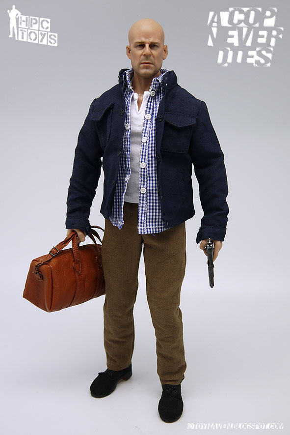 1//6 head sculpt Bruce Willis Die Hard GI Joe Retaliation Normall Version
